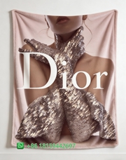 Dior Throw Blankets